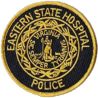 Eastern State Hospital Police patch